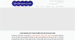 Desktop Screenshot of idichthuat.com
