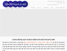 Tablet Screenshot of idichthuat.com